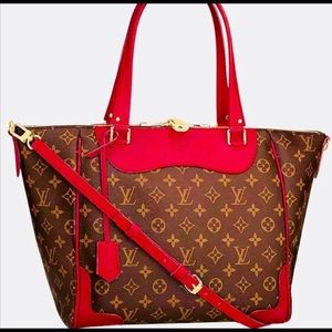 Louis Vuitton Coquelicot Estrella Monogram Canvas NM bag red.